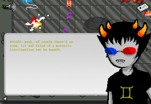  Kanaya’s 2nd convo with Feferi and Sollux.