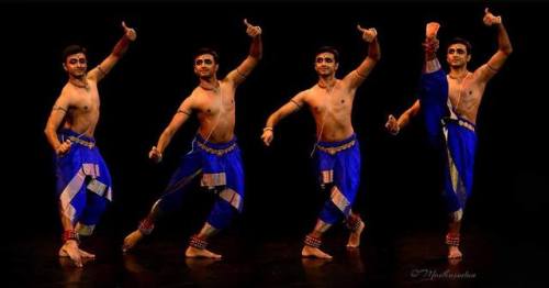 Bharatanatyam dancer and guru Parshwanath S. Upadhye