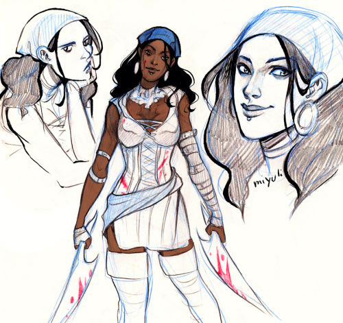 sunegami: miyuli: Dragon Age has been consuming my life for a while now so I doodled some of the DA2