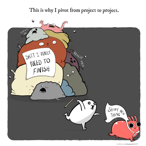 sociallyawkwardfirefly:freshwerewolf-pizzaroll:oatmeal:This is from a comic about being creative. Re