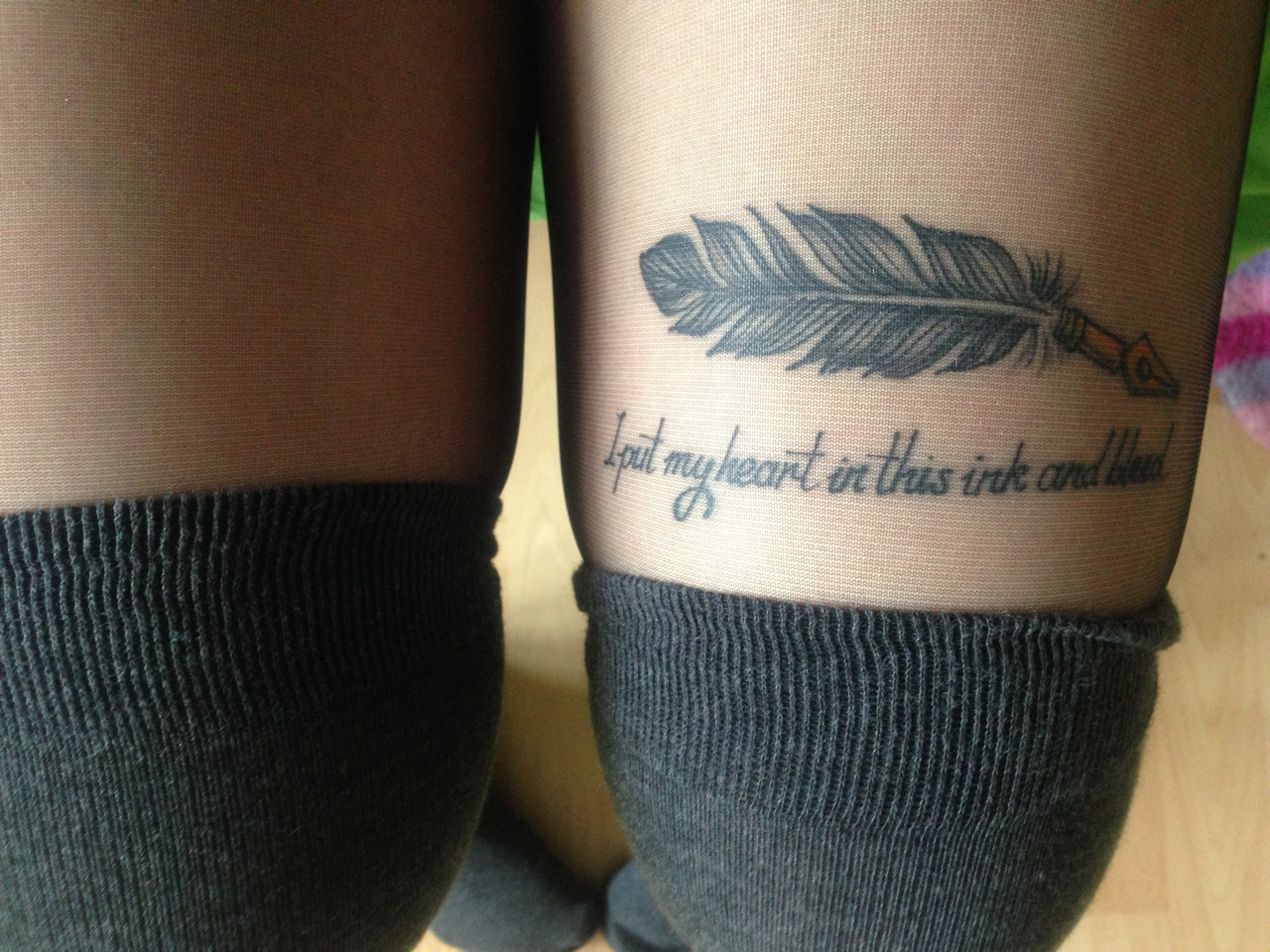 Contrariwise Literary Tattoos