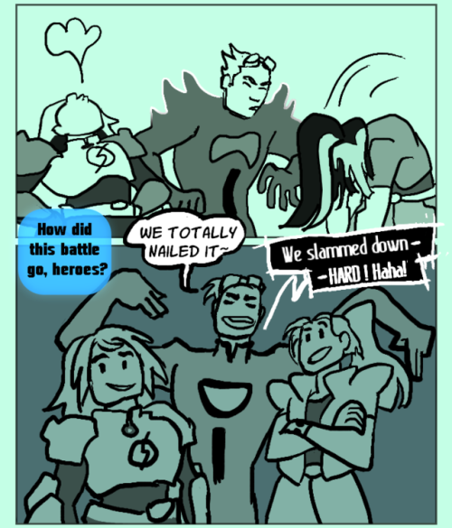 “Public Damage” - A CN/Fusionfall crossover comic! Lol, ease up on them tv caster, they’re kids who 