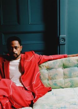 milesdmorales:Lakeith Stanfield by Ronan Mckenzie for Vogue (July 2018).