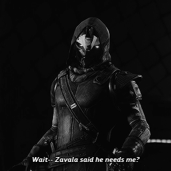 nathanbrake:Zavala has a plan. He needs you, Cayde. Yes, well Zavala always says he has a plan, but 