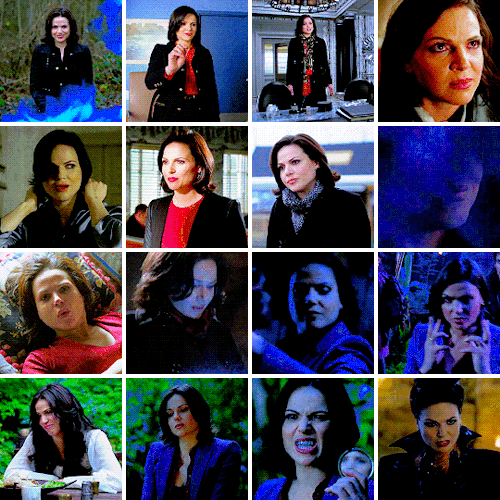 amythegloriouspond:Regina Mills In Every Episode (requested by mrgoldsdearie) 