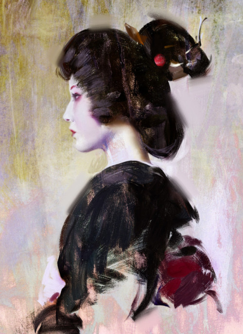 thecollectibles:  Geisha series by  Wangjie Li  