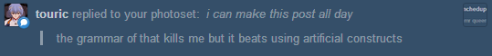 drillbot:  queenston:  the grammatical incorrectness of the singular “they&quot;