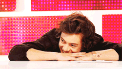  Harry Styles being cute; I mean, even more