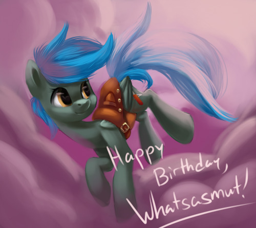sketchy-skylar-reborn:  Happy late Birthday, Whatsa-smut!!!  Waaaah, no way, that’s hella cool. Thank you so much sketchy-skylar-reborn. The colours (among everything else) are so pretty! <3