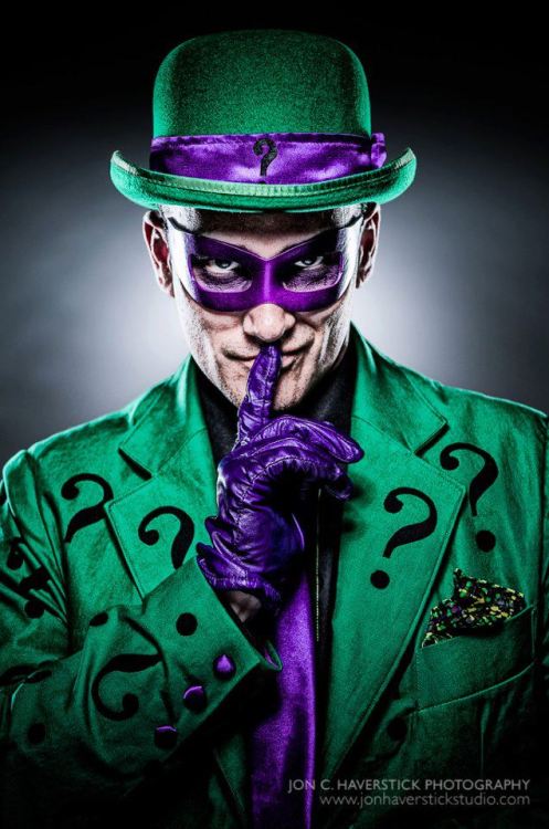 comicbookcosplaymen:Pieced Together Cosplay [Facebook] as The RiddlerPhotography by Jon Haverstick P