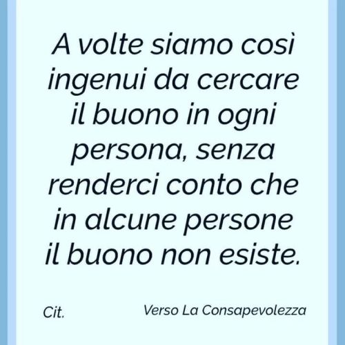 Prima mi capitava spesso di giustificare le persone. Mi sforzavo sempre di capire perché si erano comportate in un certo modo, e provavo a cercare il buono ovunque.
Da un po’ di tempo non lo faccio più!
Ho capito che sono le azioni, e non le parole,...