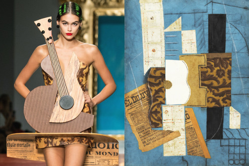 Match #425The Picasso-inspired Moschino SS20 collection deserved a set! I obviously love it when art