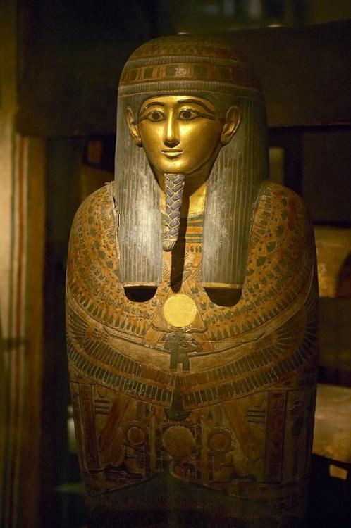 Coffin Cover of PanehesyFor the ancient Egyptians, life after death was very important. Therefore, t