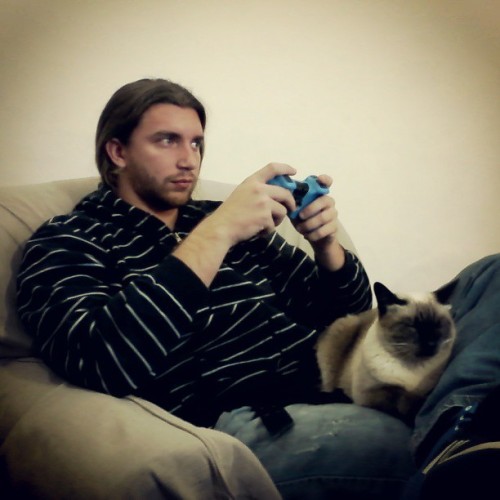 Buen sábado. #Cat #Playstation3 #Gamer #Vicius