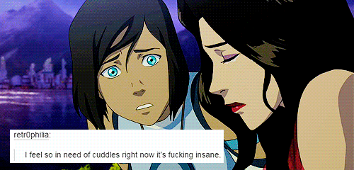 talesofnorth:  korrasami + tumblr text posts, pt.2 [pt.1]