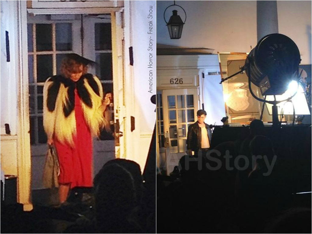 ahorrorstoryfreakshow:
“First photo from the set of AHS Freak Show: Jessica Lange & Evans Peters.
”