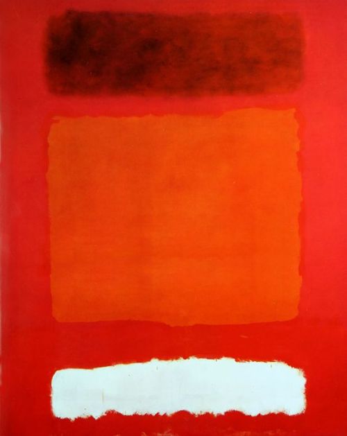 No.8 - Red, White, and Brown Mark Rothko