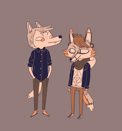 repoghost:  Really large gif piece I did for two very sweet and patient guys. This