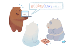 Everydaylouie:  The Official We Bare Bears Crew Tumblr Is Here!! Check It Out, We’ll