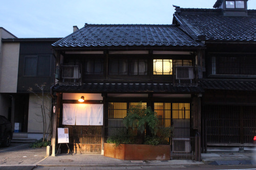Japanese traditional house in Kanazawa.