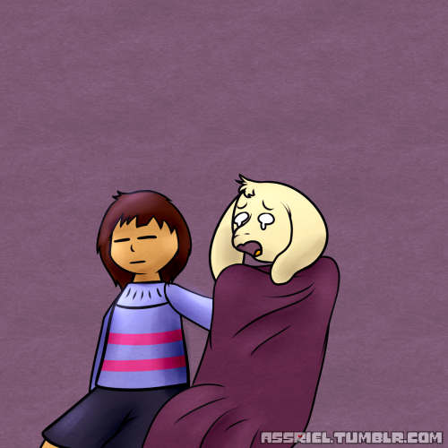 assriel:Asriel: … and they called me g-gay. Frisk: … Are you?Asriel: N-NO! (Answer #3)>w<