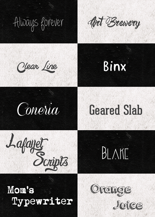 watsonation-blog: Mudbloodmione Font Pack #2 (over 20 outstanding fonts for you!). So, as you may kn