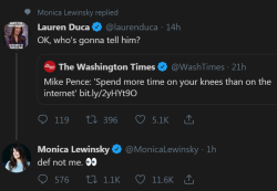 sirfrogsworth:  Monica Lewinsky is funnier