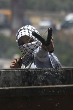 daring-youth:  Palestinian protester in Ramallah,
