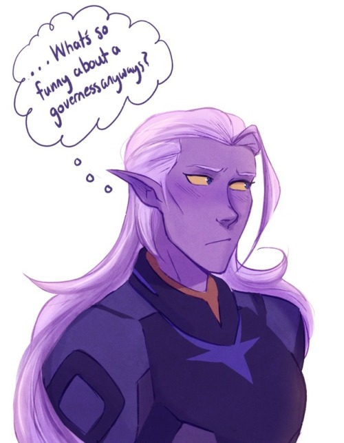 inkymint:Hey lotor you’re not allowed to be this cute it’s illegal