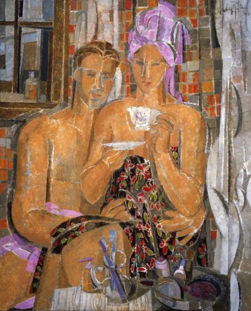 rfsnyder:Alfredo Roldan, 1965 | Figurative Cubism painter