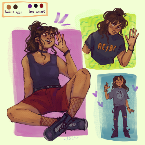 finished up a small quick ref sheet of malia :-)