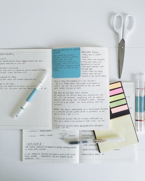 peaceloveandstudyin:Muji notebooks drown my desk, along with any other stationery associated product