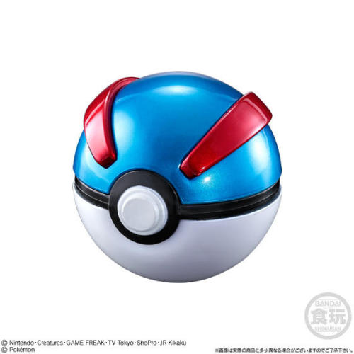 Pokéball SUPER Collection by BANDAI to be released August 2018