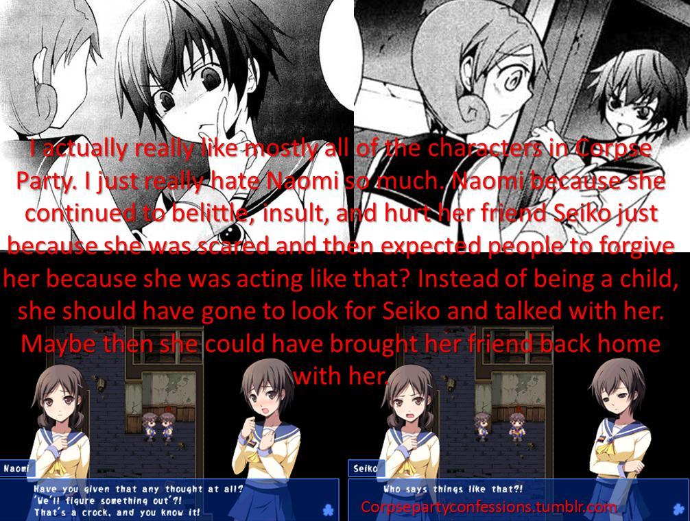 Corpse Party Confessions (Now Open!)