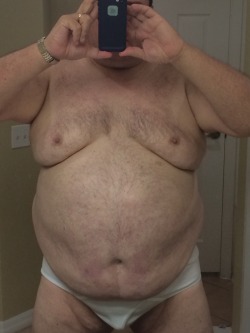 superchubbill:  Cum and rub my belly!