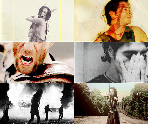 spuzz: this was my entry for the spartacus reverse big bang. it’s a zombie au (obviously). sup