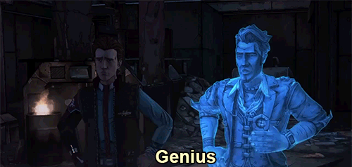 hyperion-punch:  Handsome Jack + Nicknames + insults. > Tales from the Borderlands episode 4