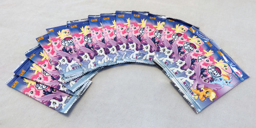 We bought 15 packs of Chinese licensed MLP trading cards and reviewed them! See what they look like 