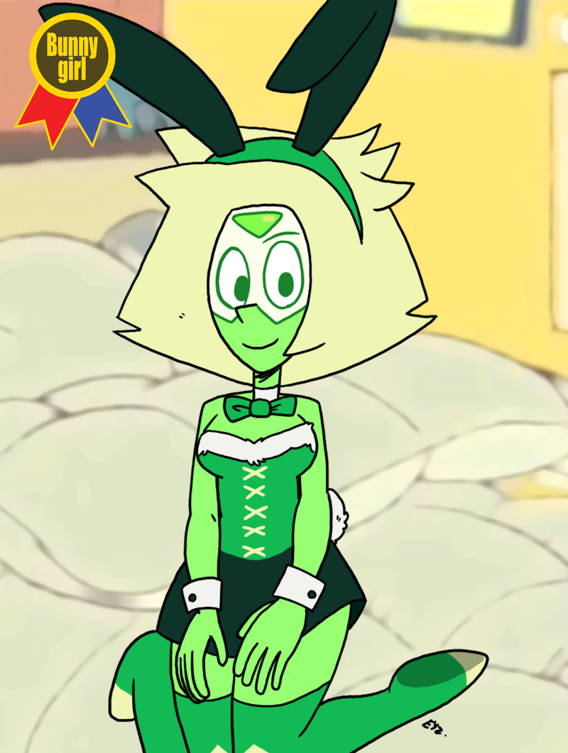eyzmaster:  Bunny Girl Jam 2016 02 Peridot by theEyZmaster    &lt;3 &lt;3