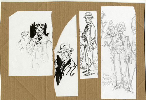 Denis Bodart sketches