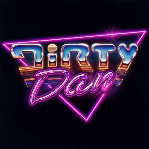 Logo for Dirty Dan, a project with a touch of boogie/disco from late 70’s. Inquiries: check my