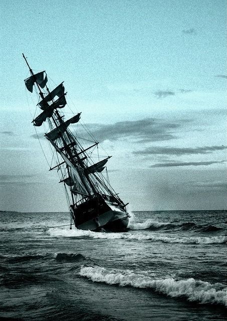 hms-surprise:“My soul is full of longingfor the secret of the sea,and the heart of the great oceanse