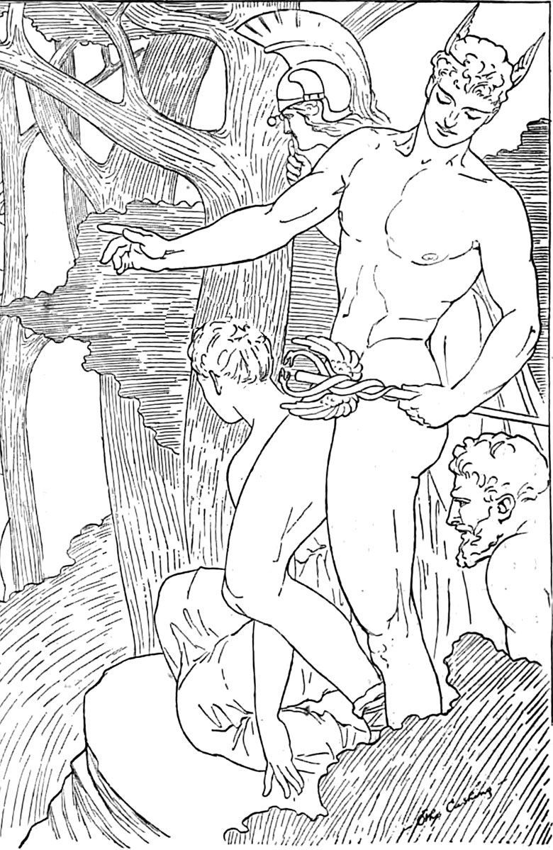 profoundgaiety:  Artist: Otho Cushing From Life (1898) 
