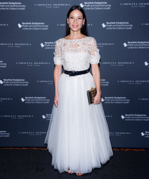 elementarystan: Lucy Liu at the 7th annual Plates for Pediatrics benefit (Jan 19)