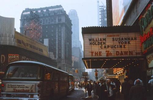 urbancentury:  New York: Times Square. 1964.  