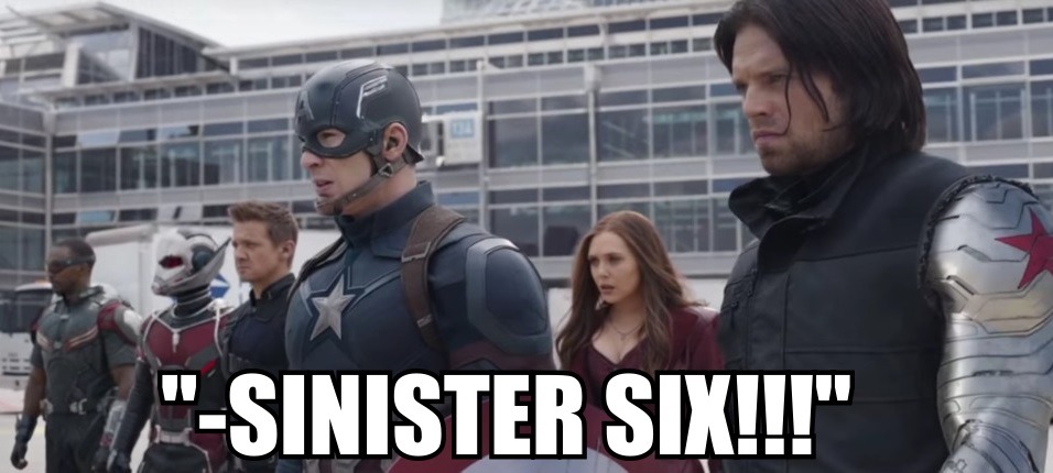 Peter struggles to adapt to the MCU’s marketing stratagems.Btw, watched Captain