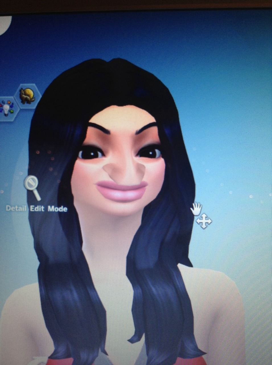 fake-dildo:  So im playing the sims 4 demo and i made a rlly ugly sim and tried to