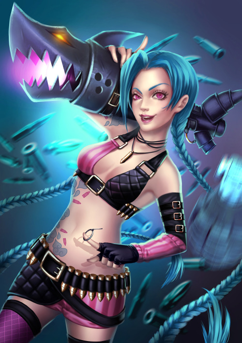 Hell yeah finished this at last! .:JINX:. | よねゆ [pixiv] http://www.pixiv.net/member_illust.php?mode=