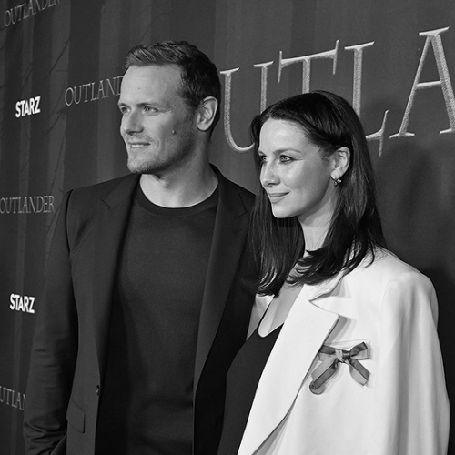 SAM HEUGHAN &amp; CAITRIONA BALFE | OUTLANDER SEASON 6 FYC EMMY PANEL-(3.09.22)