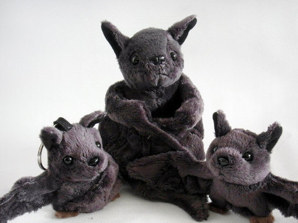 sosuperawesome: Bat Backpacks, Scarves, Hot Water Bottle, Cuddly Blankets, Plush